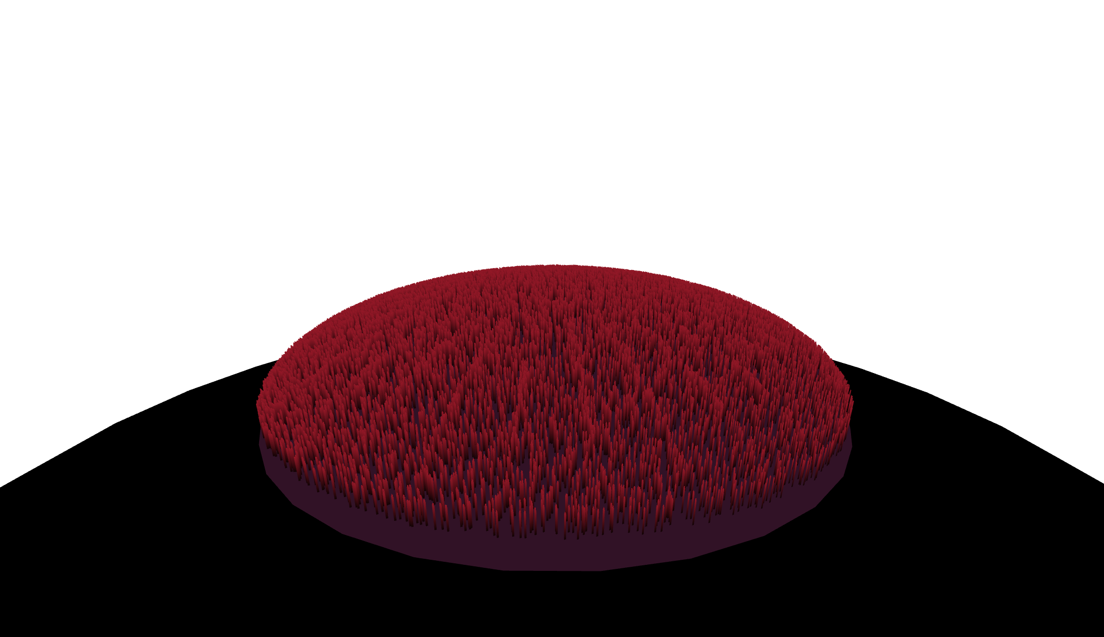 Image of instanced grass